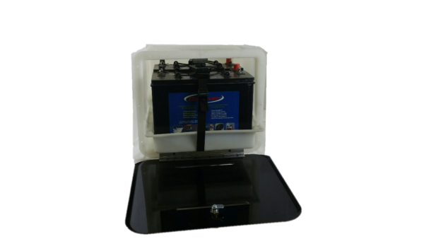 Replacement Battery Box Door Double (JBB-00379-BK) - Image 2