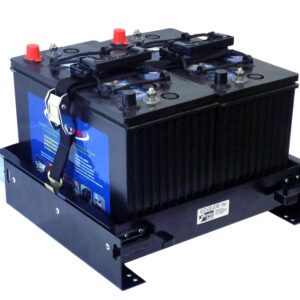 BT-1413100-BK</br>EZ Glide 2-Battery Tray</br>15.75" x 15.5"